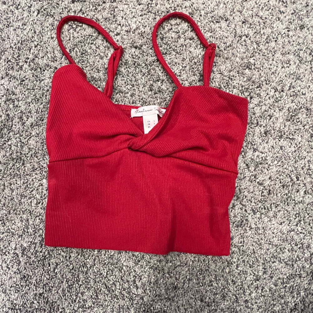 Cropped tank top